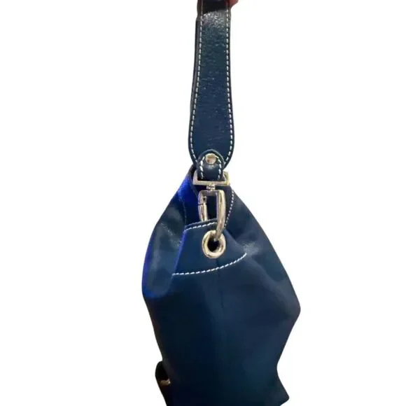 Italian Artisan Leather Shoulder Bag • Y2K Era • Made in Italy - Picture 4 of 9